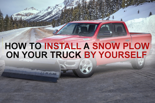 How to Install a Snow Plow on your truck by yourself