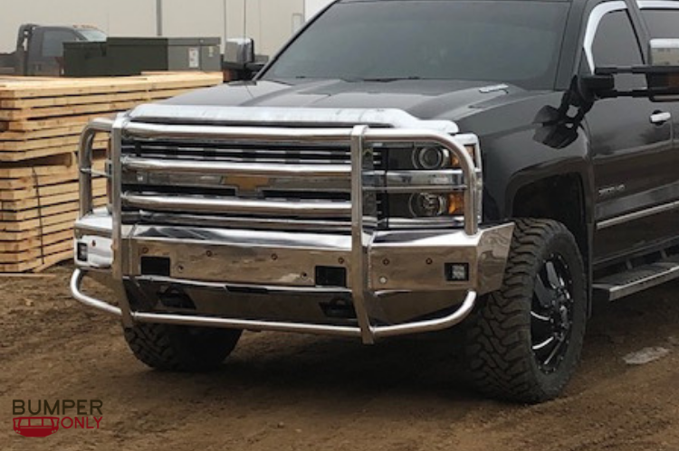 Heavy-duty Truck Defender aluminum front bumper for Chevy Silverado 2500/3500 trucks