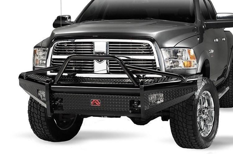 Fab Fours Black Steel Dodge Ram 2500/3500 Front Bumpers