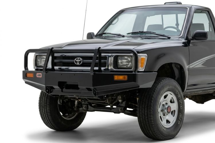 Toyota Pickup with ARB steel off-road front bumper