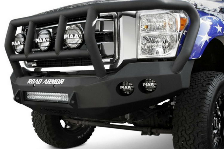 Road Armor Stealth Full Guard Front Bumper