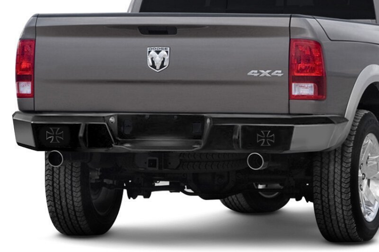 IRON CROSS HD DODGE RAM 2500/3500 REAR BUMPERS