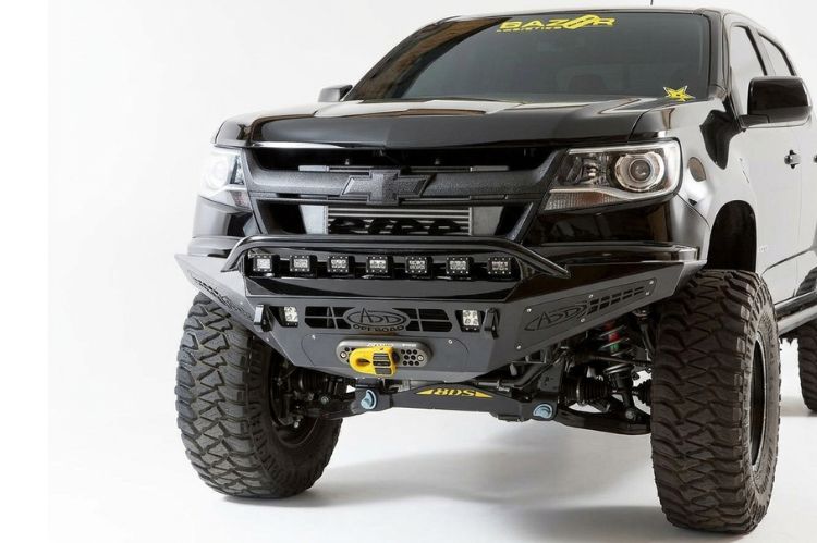 ADD front bumper for off‑road trucks with aggressive styling.
