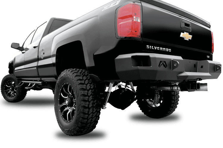 Fab Fours Premium Chevy Silverado 2500/3500 Rear Bumpers