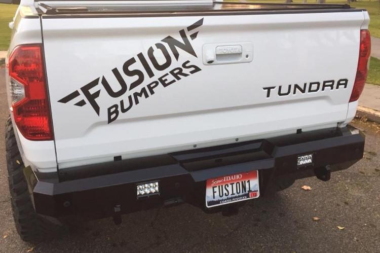 Fusion Toyota Tundra Rear Bumpers