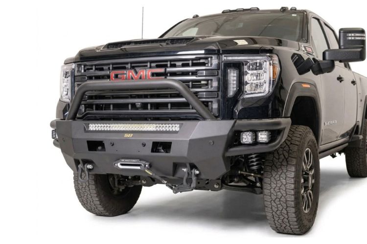Smittybilt front bumpers featuring off-road functionality, rugged construction, and trail-ready protection