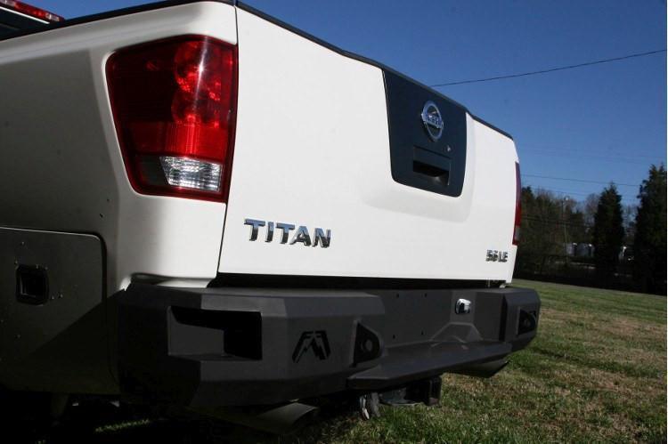 Fab Fours Premium Nissan Titan Rear Bumpers