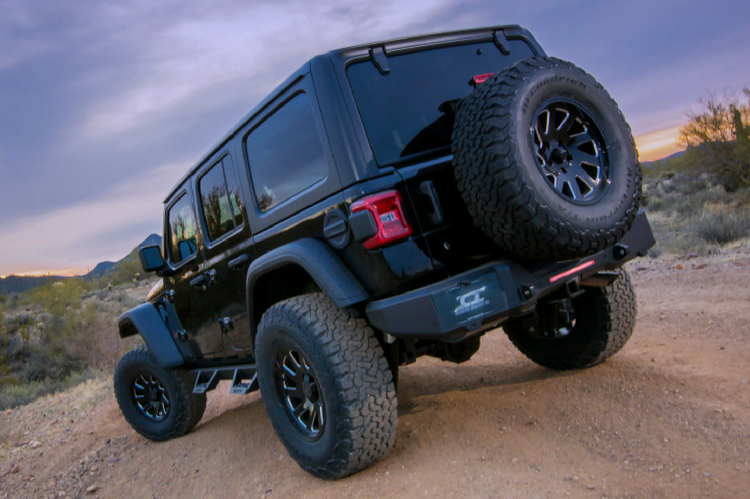 jeep wrangler rear bumper replacement