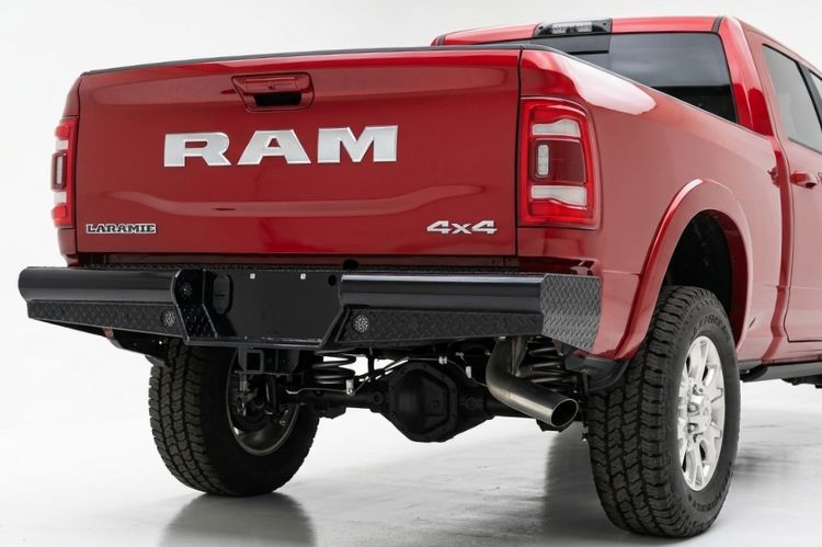 Aftermarket rear bumpers organized by vehicle make and model, designed for durability, towing support, and stylish upgrades.