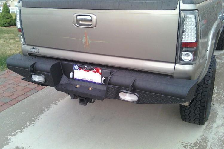 Bodyguard Chevy Silverado 1500 Rear Bumpers