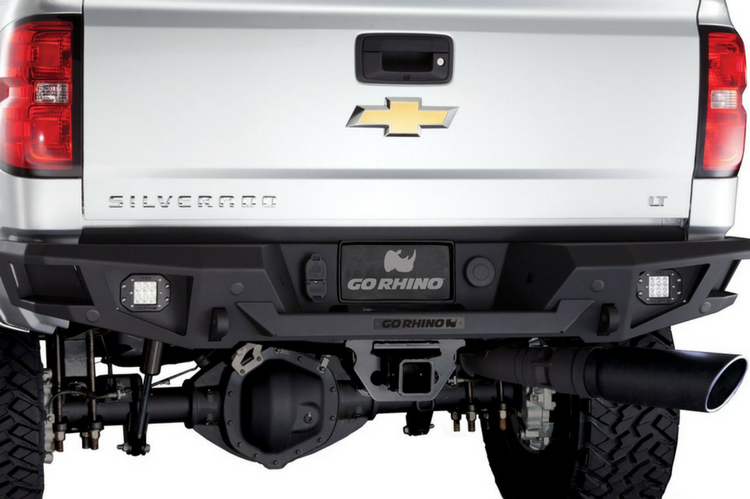 Go Rhino Chevy Silverado 2500/3500 Rear Bumpers