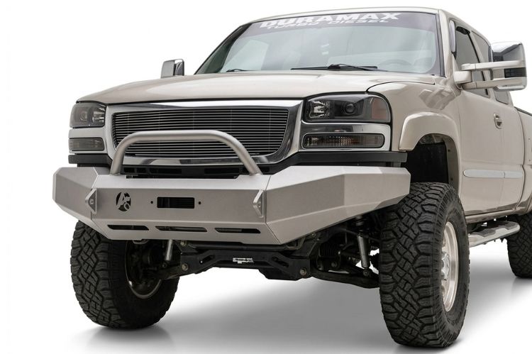 Affordable offroad front bumpers designed for truck and SUV protection on rugged terrain