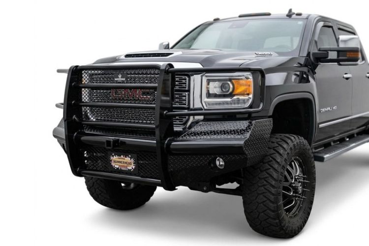Best-selling GMC Sierra 2500/3500 bumpers featuring heavy-duty designs, aftermarket styling, and options for work trucks and off-road builds