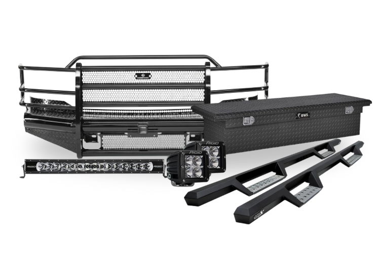Complete truck bundle collection including protection, utility, and adventure kits for performance and style