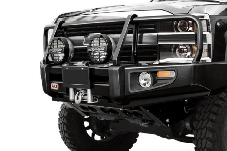 Durable replacement front bumper for Chevy Silverado 1500 1989–1998