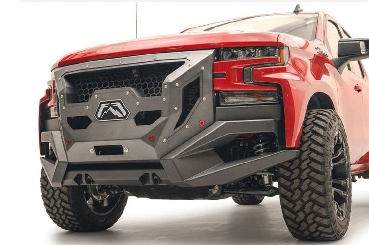 Fab Fours Grumper front bumpers merging grille and bumper protection into one bold front-end design