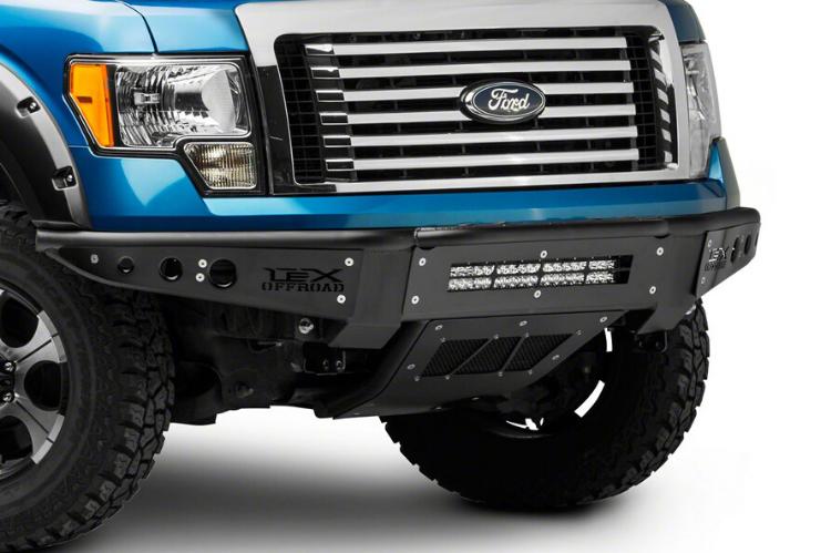 Aftermarket steel front bumper upgrade for 2009–2014 Ford F150