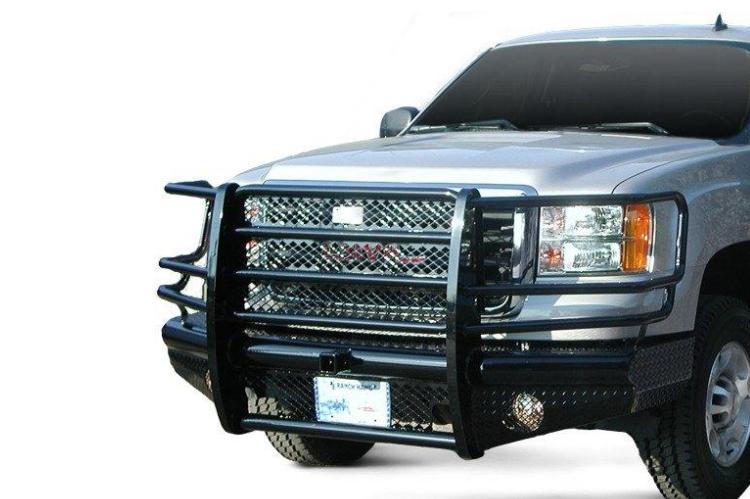 Durable aftermarket front bumper designed for GMC Sierra 2500/3500 trucks
