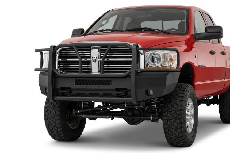 Steelcraft Elevation Dodge Ram 2500/3500 front bumper collection featuring heavy-duty designs, durable builds, and precise truck fitment