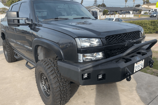 Hammerhead 600-56-0126A Chevy Avalanche 2003-2006 Front Bumper Winch Ready Pre-Runner