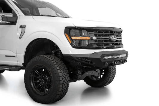 ADD Stealth Fighter front winch bumper for Ford F150 2024–2026 with rugged off-road design