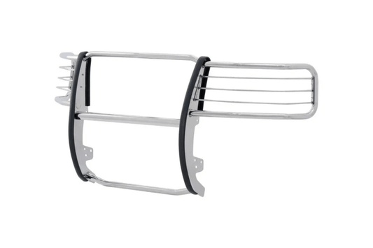 Aries polished stainless grille guard for 2007-2013 Chevy Silverado 1500, heavy-duty protection