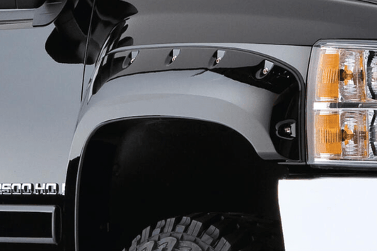 Bushwacker 40949-02 Chevy Silverado 2500HD/3500HD 2007-2014 4PC Cutout Style Fender Flares