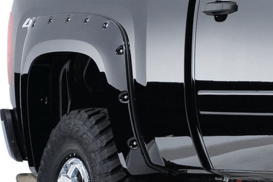 Bushwacker 40949-02 Chevy Silverado 2500HD/3500HD 2007-2014 4PC Cutout Style Fender Flares