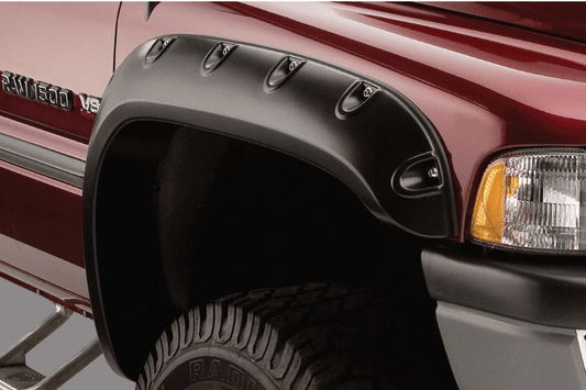 Bushwacker 50017-02 Dodge Ram 2500/3500 2003-2009 2PC Front Pocket Style Fender Flares (Also fits Dodge Ram 1500)