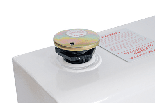 Dee Zee DZ91750S Chevy Silverado 2500HD/3500HD 1999-2022 Square Transfer Tank White Steel