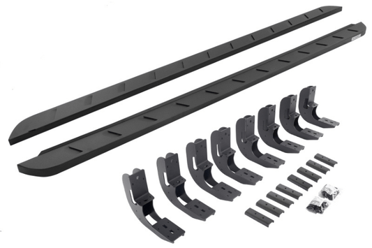 Go Rhino 63404887SPC GMC Sierra 2500HD/3500HD 2020-2025 RB10 Slim Line Running Boards Crew Cab with Mounting Brackets Kit