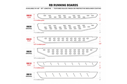 Go Rhino 69404887PC GMC Sierra 2500HD/3500HD 2020-2025 RB20 Running Boards Crew Cab with Mounting Brackets Kit