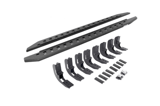 Go Rhino 69404887ST GMC Sierra 2500HD/3500HD 2020-2025 RB20 Slim Line Running Boards Crew Cab with Mounting Brackets Kit