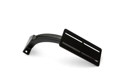 Single RotoPax mount by Lod Offroad in black textured finish for fuel cans