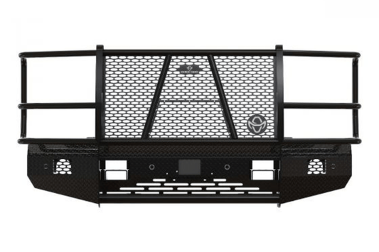 Ranch Hand FSF231BL1 heavy-duty Summit front bumper with grille guard for 2023–2025 Ford F250/F350 Super Duty.