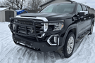 Ranch Hand MFG19HBM1 Midnight Series Front Bumper with Grille Guard for 2019-2021 GMC Sierra 1500, black powder-coated heavy-duty steel bumper.