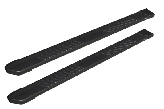 Raptor 1702-0062BT Dodge Ram 2500/3500 2010-2024 6" OEM Style Slide Track Running Boards Crew Cab Black Textured Aluminum (Also fits Dodge Ram 1500)