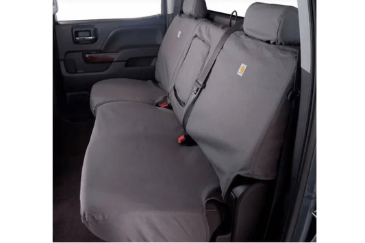Covercraft SSC8357CAGY 1999-2010 Ford F250/F350/F450 Super Duty Grey 2nd Row Carhartt Super Dux SeatSaver Custom Seat Covers