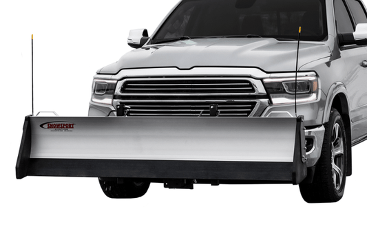 Access 80660 SnowSport HD truck snow plow built for residential snow plow use, a durable snow plow attachment for trucks and half-ton pickups, perfect for home snow removal