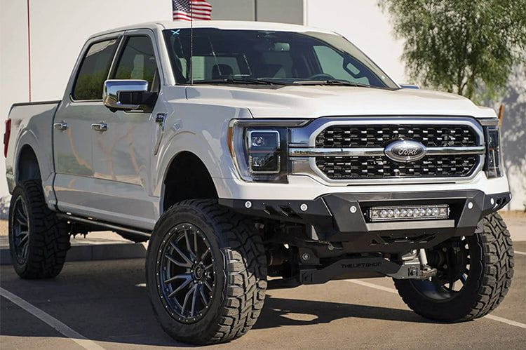 ADD F190300010103 Ford F150 2021-2023 Black Label Front Bumper