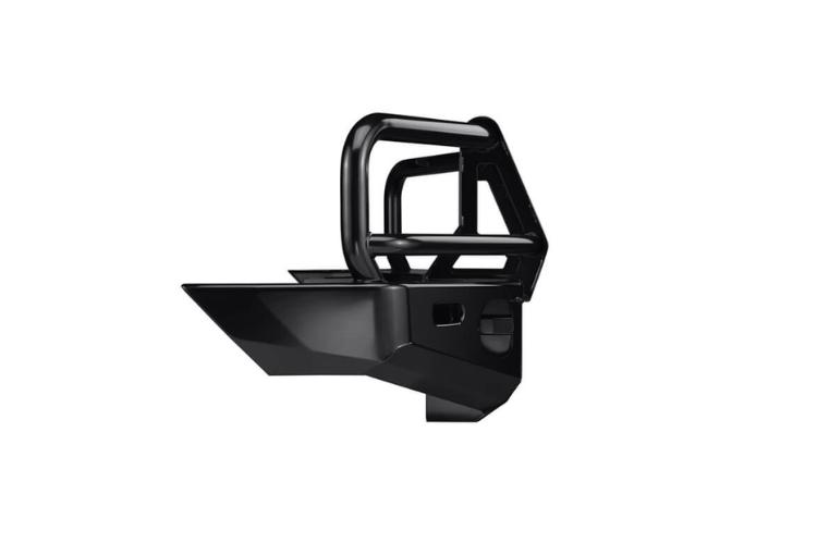 ARB 3415010 Toyota Tundra 2007-2013 Deluxe Front Bumper Winch Ready with Grille Guard, Black Powder Coat Finish