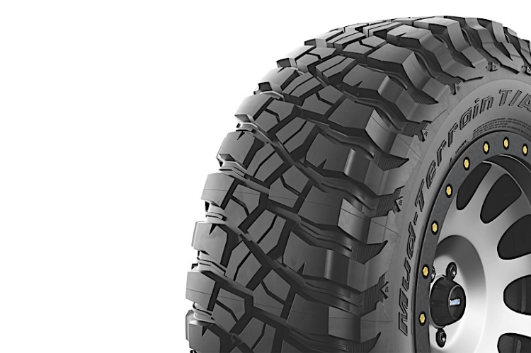 BFGoodrich 55079 KM3 35X12.50R17 – top BFG mud terrain truck tire for off-road and custom builds