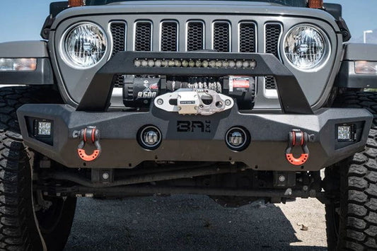 Body Armor JP-19536 Jeep Gladiator JT 2007-2024 Orion Mid-Width Front Bumper