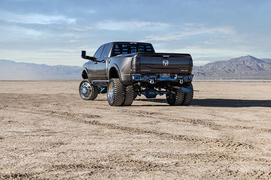 Bodyguard MFR19BYB Freedom Series rear bumper for 2019–2025 Dodge Ram 2500/3500, a bold aftermarket back bumper replacement built for strength and style