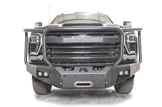 Fab Fours CH24-A6150-1 Chevy Silverado 2500HD/3500HD 2024-2026 Premium Front Bumper Winch Ready Full Guard