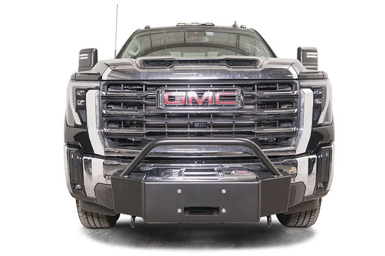 Fab Fours GMC Sierra 2500/3500 2024 Winch Mount Front Bumper Pre-Runner Guard GM24-N6260-1