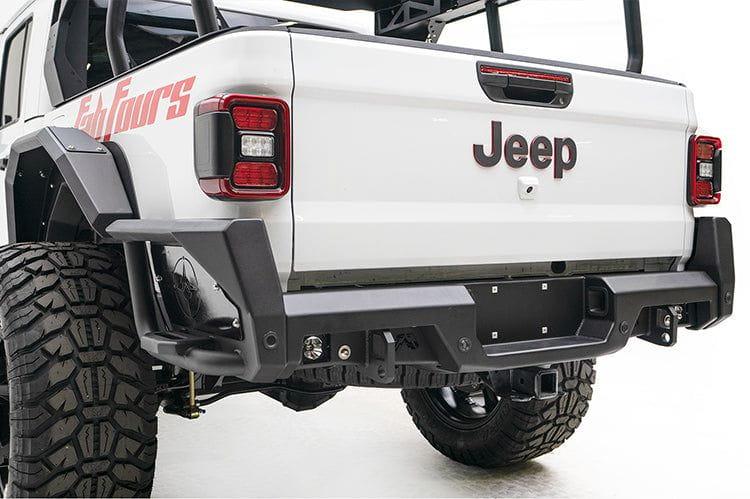 Fab Fours JT20-Y1950-1 Jeep Gladiator 2020-2024 Rear Bumper Non Winch