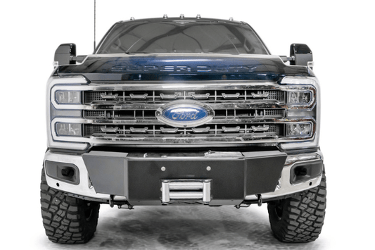 Fab Fours FS23-N5961-1 Ford F450/F550 Superduty 2023-2024 Winch Mount Front Bumper No Guard