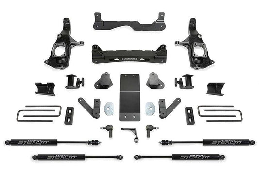 Fab Tech K1121M Chevy Silverado 2500HD/3500HD 2011-2018 4" Performance System with Stealth Shocks