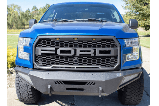 Fishbone Offroad Ford F150 2015-2017 Front Bumper Pelican Winch Ready FB22365